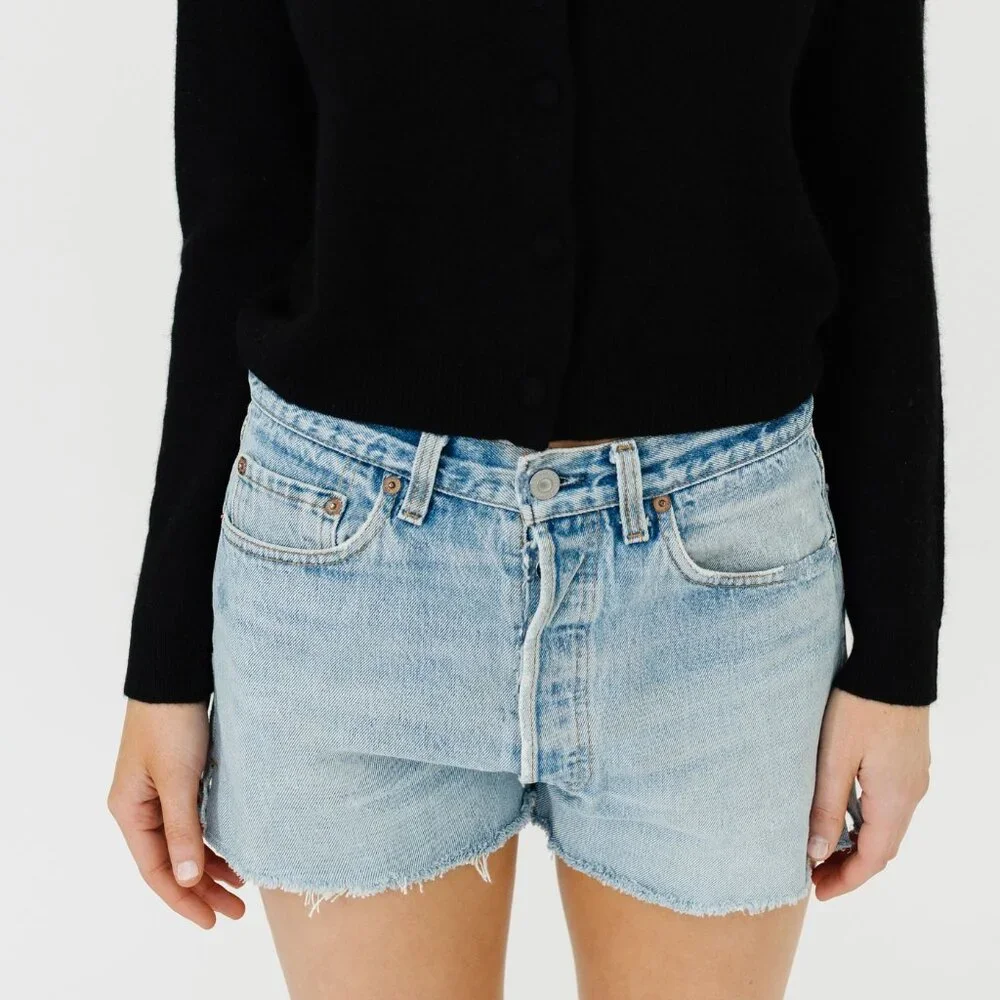 RE/DONE | Levi's The Short in Indigo - Picture 4 of 7